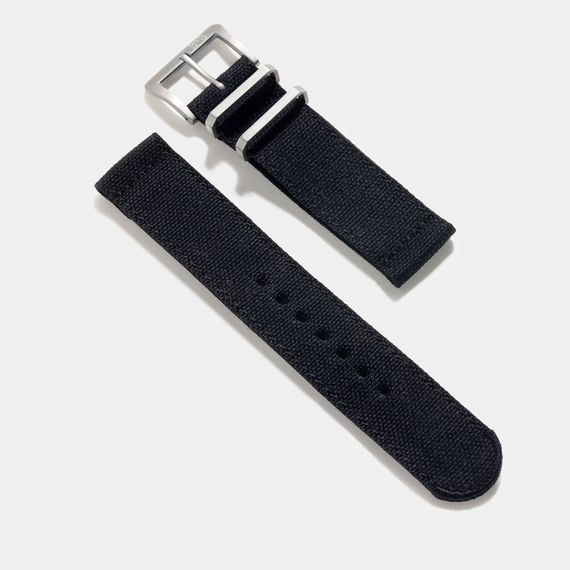 Apple Watch Band - Black Canvas - Safari