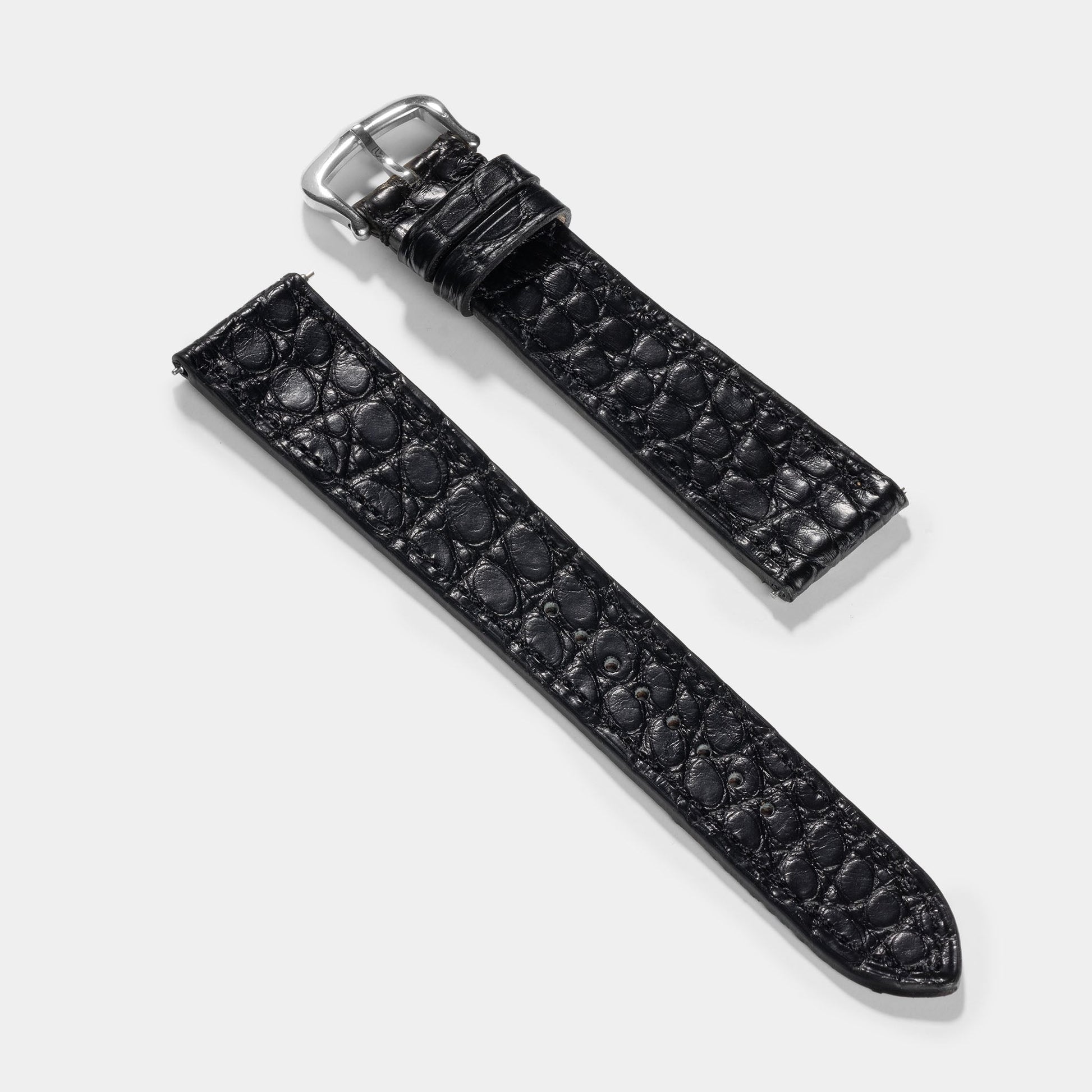 Strap for Cartier Tank Must (2021-today) - Black Alligator