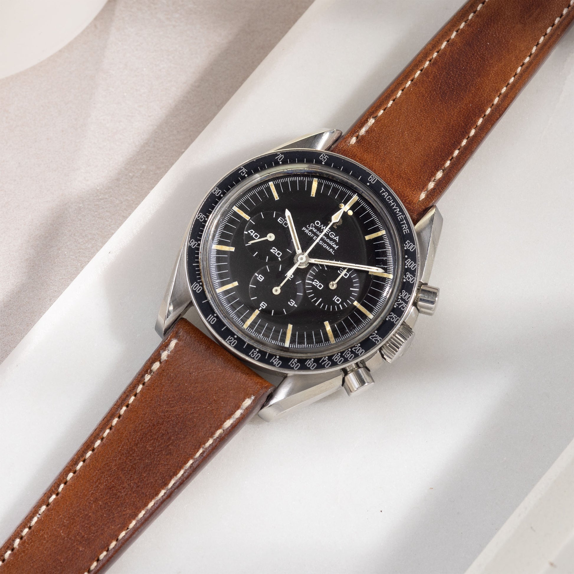 Chevalin Vintage Brown Leather Watch Strap